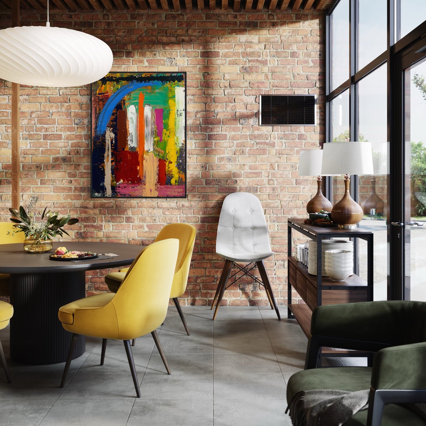 Tourist Snaps a Shot of the City