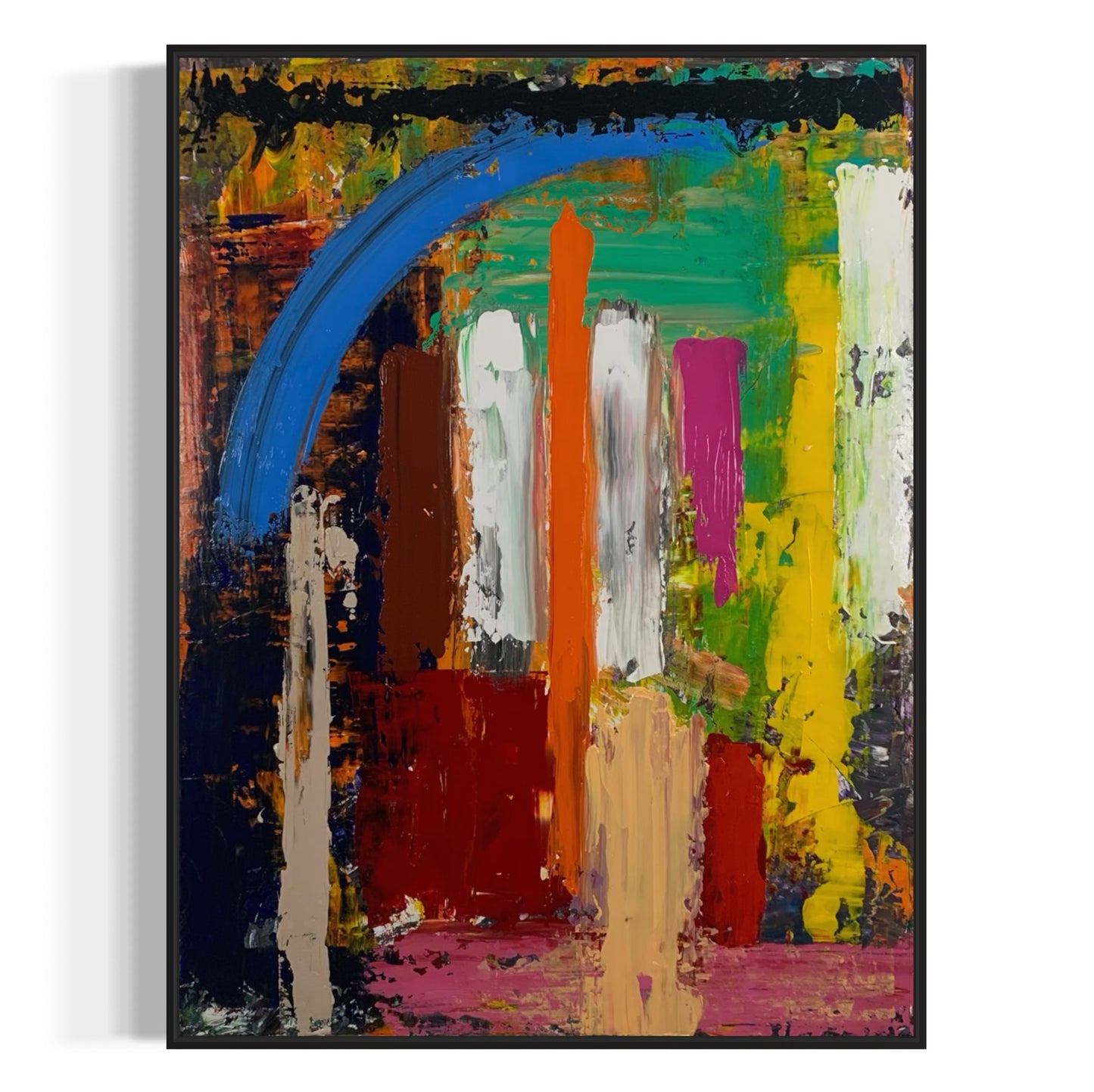 Tourist Snaps a Shot of the City